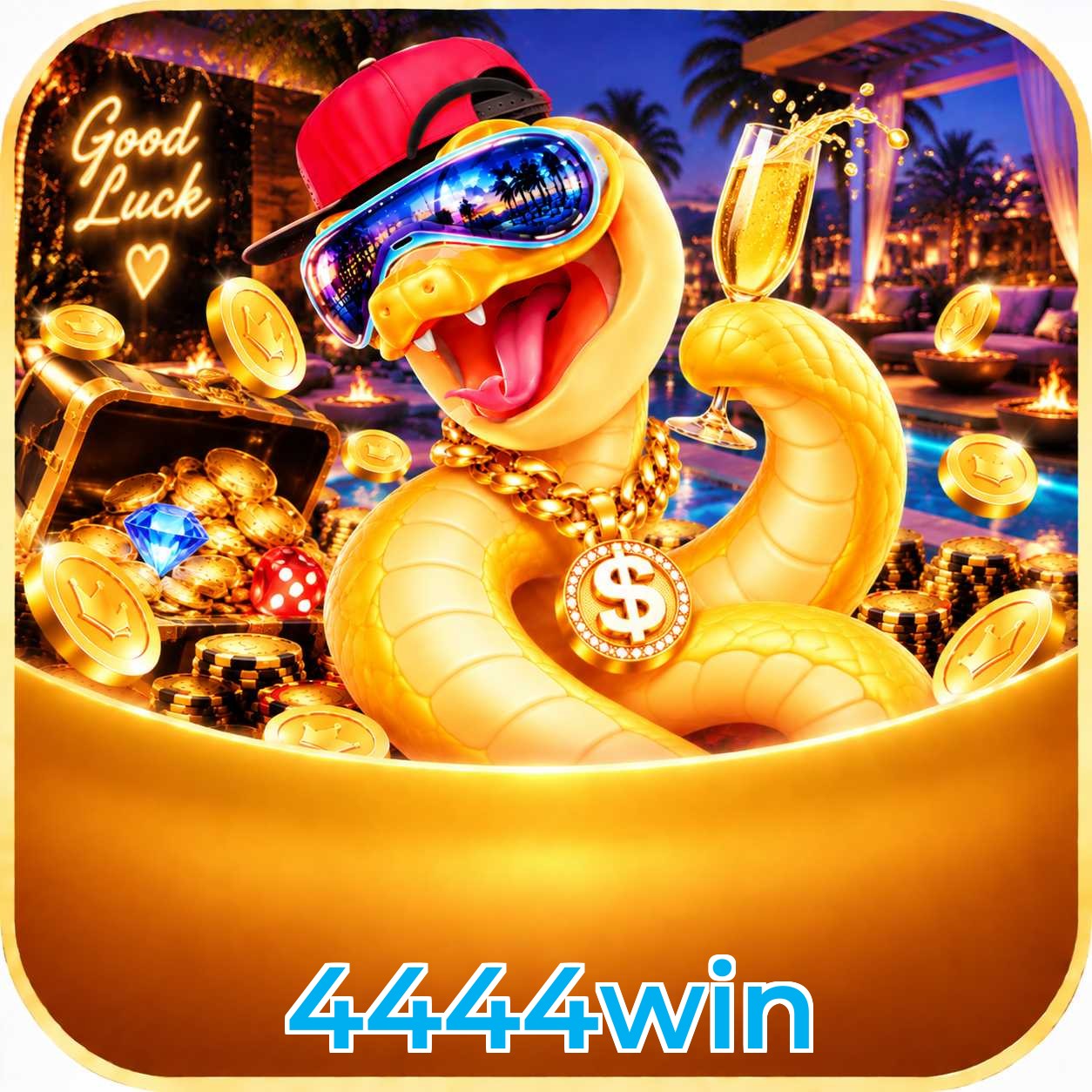 4444win instalar Windows e Mac
