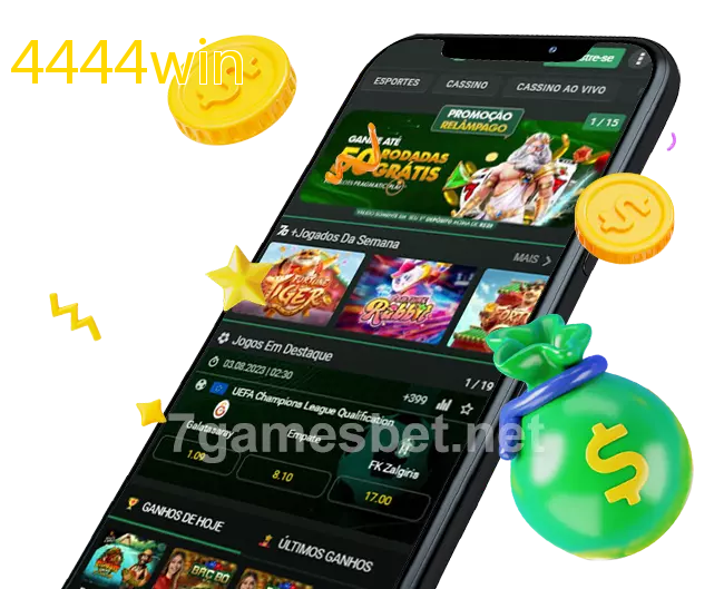 Baixe o aplicativo 4444win para jogar a qualquer momento